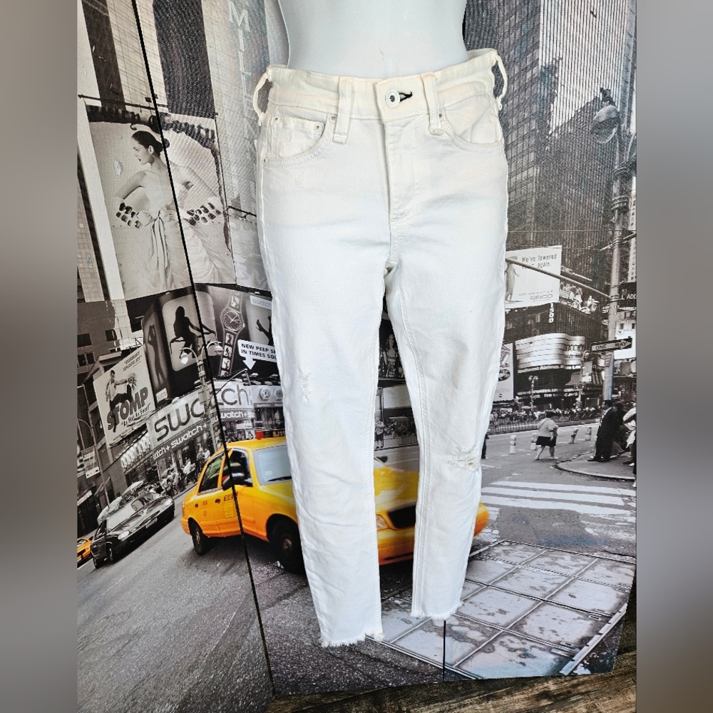 Rag & Bone Cate Mid rise ankle skinny 24
